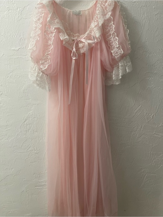 Other - Vintage Lace Peignoir & Nightgown lace Inner Most Sears, maybe 1960s or 1970s.